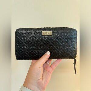 Black, Large Kate Spade Continental Wallet